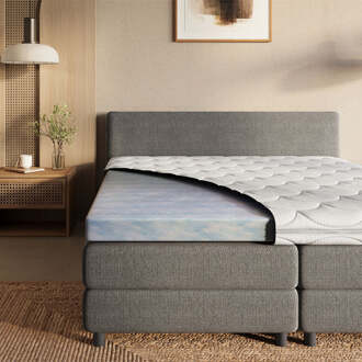 Dreamhouse Topmatras Luxury Line - Hybrid Koudschuim - 80x200cm Met Koudschuim Kern - Van Dreamhouse - Comfort: Medium Stevig - Dekbed-Discounter.nl