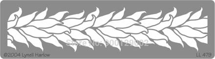 Dreamweaver stencil embossing metalen stencil LL 479 Maile