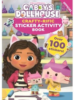Dreamworks Gabby's Dollhouse: Crafty-Rific Sticker Activity Book - Dreamworks Gabby's Dollhouse - Official Gabby's Dollhouse