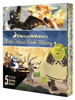 DreamWorks Little Golden Book Library 5-Book Boxed set