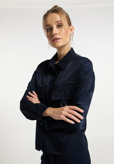 dreimaster Blouse Dames marine Marineblauw - XL