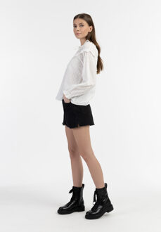 dreimaster Blouse Dames wolwit Gebroken wit