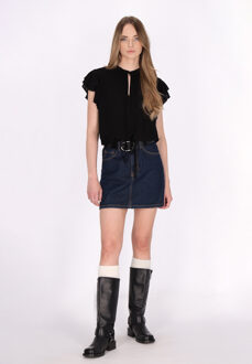 dreimaster Blouse Dames zwart