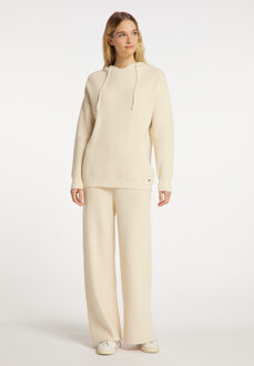 dreimaster Gebreide trui Dames wolwit - maat Gebroken wit