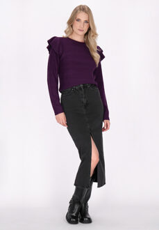 dreimaster Jumper Dames paars - maat Lila