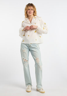 dreimaster Tuniek Dames Gebroken wit geel - XS