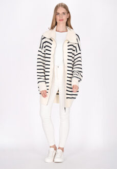 dreimaster Vest Dames gebroken wit/goud