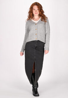 dreimaster Vest Dames grijs melange - M/L