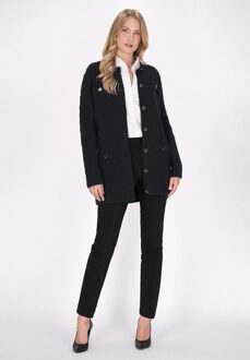 dreimaster Vest Dames marine Marineblauw