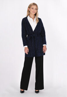 dreimaster Vest Dames marine Marineblauw