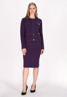 dreimaster Vest Dames paars - maat M/L Lila