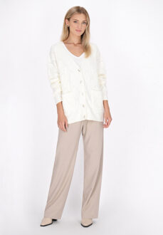 dreimaster Vest Dames wolwit Gebroken wit - M/L