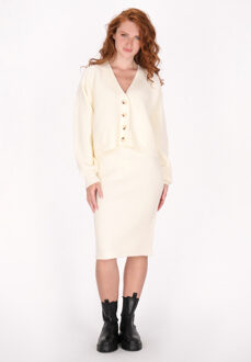 dreimaster Vest Dames wolwit Gebroken wit - M/L