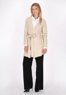 dreimaster Vest Dames wolwit Gebroken wit