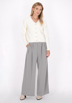 dreimaster Vest Dames wolwit - maat XL/2XL Gebroken wit