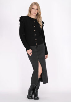 dreimaster Vest Dames zwart - XL/2XL