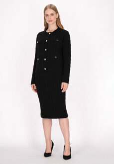 dreimaster Vest Dames zwart