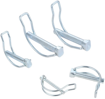 DRELD 5/4/2pcs Quick Lock Release Trailer Towing Coupler Safety Pin Bicycle Stroller Cargo Boat Hitch Hook Clip M4.5/M8/M10/M11