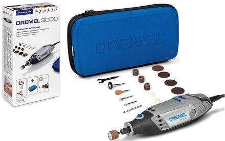 Dremel 3000 + 15-delige accessoireset