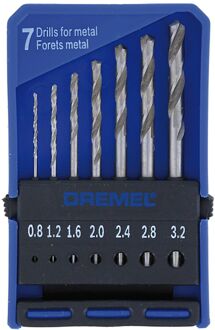Dremel 7-delige Borenset