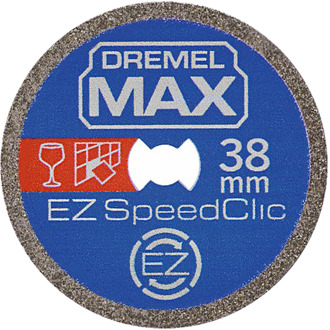 Dremel Diamantschijf S545dm - Harde Materialen - 38mm - Ez Speedclic