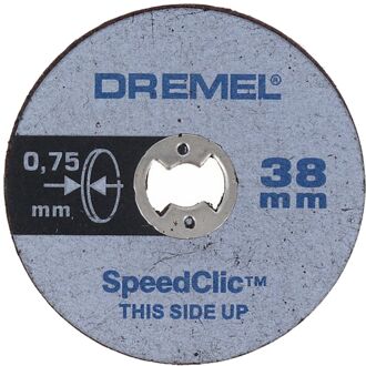 Dremel EZ SpeedClic: dunne snijschijven 5-pack. - SC409