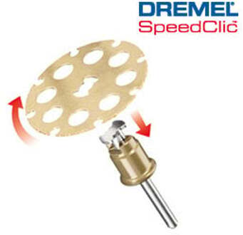 Dremel EZ SpeedClic: snijschijf voor hout. - SC544