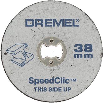 Dremel EZ SpeedClic: snijschijven voor metaal 5-pack. - SC456