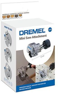 Dremel Mini-zaaghulpstuk 670ja