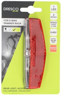 DRESCO E-bike Led Achterlicht Slimline 6-60 Volt