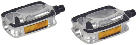 DRESCO Fietspedalen - E-bike - Chroom/Zwart