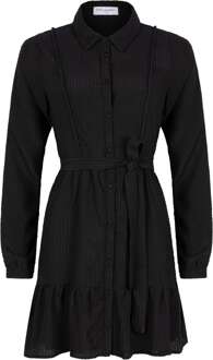 Dress dilana black Zwart - XL