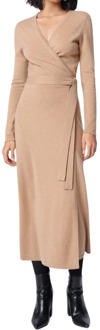 Dresses Diane Von Furstenberg , Beige , Dames - M,S