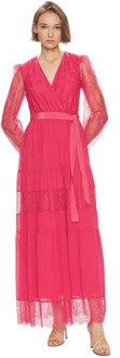 Dresses Twinset , Pink , Dames - S,Xs