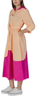 Dresses women dress Zilver - 36