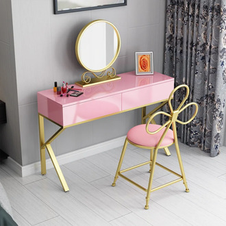 Dressing Table Multifunctional Dressers Bedroom White Dressing Table Girls Nail Room Wrought Creative Solid Iron Dressing Table