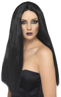 Dressing Up & Costumes | Costumes - Halloween - Witch Wig Black