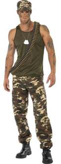 Dressing Up & Costumes | Costumes - War Army Militair - Khaki Camo Costume, Male