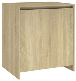 Dressoir 70x40x73,5 cm spaanplaat sonoma eikenkleurig Beige