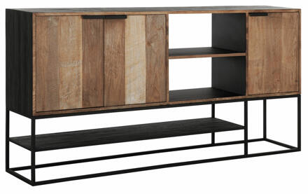 Dressoir 'Cosmo' Teakhout, 205cm Naturel - 205 cm
