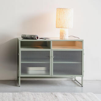 Dressoir 'Lislie' 80 x 58cm, kleur Groen