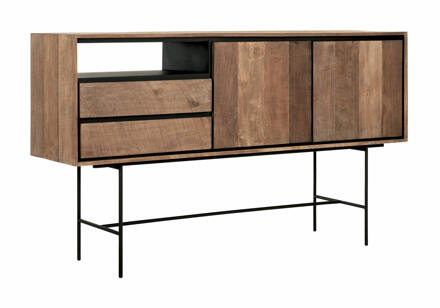 Dressoir 'Metropole' Teakhout, 160cm Naturel - 160 cm