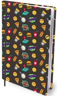 Dresz Boekenkaft rekbaar Dresz A4 Fast food friends