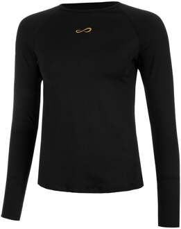 Drew Longsleeve Dames-Zwart