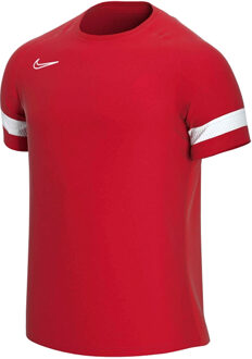 Dri-FIT Academy 21  Sportshirt - Maat XL  - Mannen - rood/wit