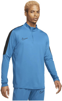 Dri-Fit Academy Trainingssweater Heren blauw - zwart - M