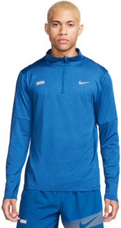 Dri-Fit Element Flash Half-Zip Hardloopshirt Heren blauw - M,XL,XXL