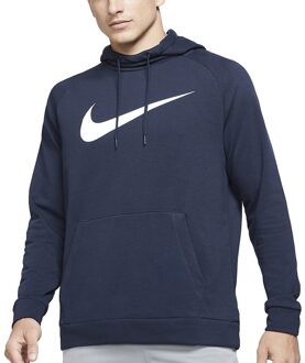 Dri-FIT Pullover Training Hoodie Men - Blauw - Heren - maat  S