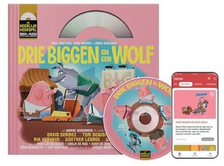 Drie Biggen En Een Wolf - Heerlijk Hoorspel - Paul Wauters