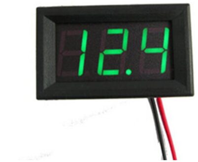 Drie-Draads 0-100V Dc Digitale Voltmeter, Voltmeter Met Omgekeerde Polariteit, circuit Meting Voltmeter G203322A